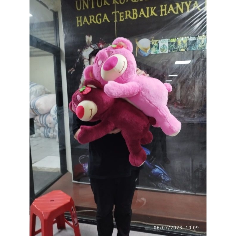 Jual Boneka Laying Lotso Bear Jumbo | Shopee Indonesia