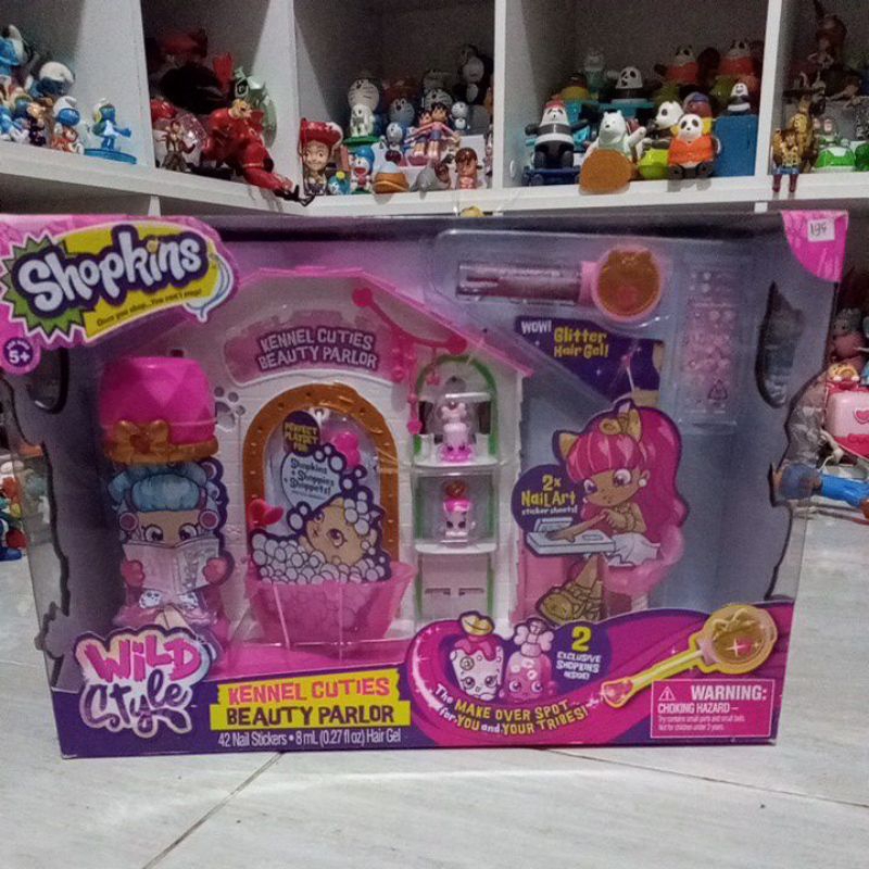 Shopkins kennel best sale cuties beauty parlor