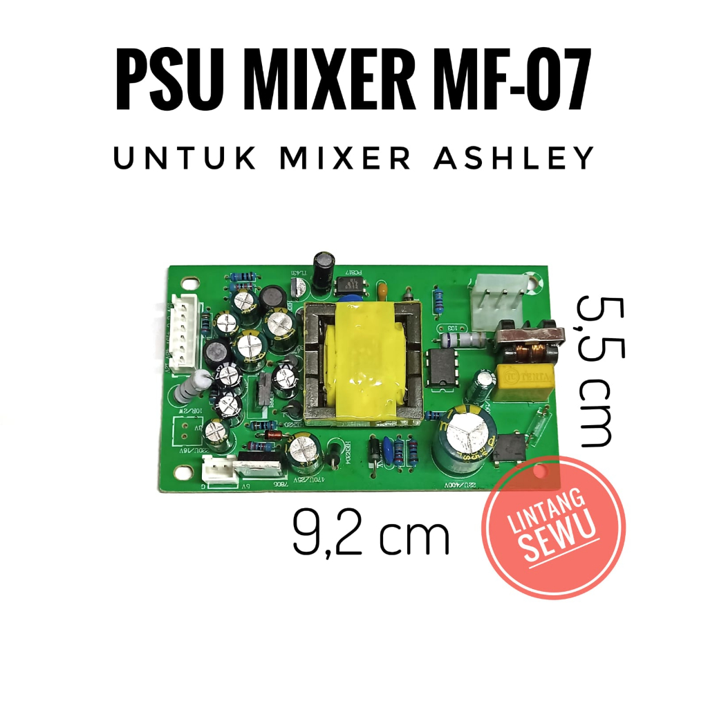 Jual MODUL PSU MIXER POWER SUPPLY MIXER AUDIO MF07 Shopee Indonesia