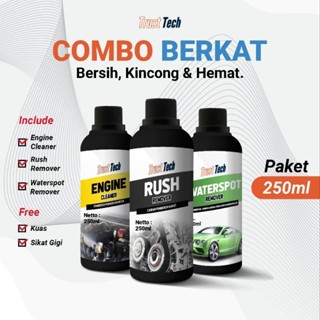 Jual Paket 3in1 250ml Cairan Penghilang Karat Pembersih Jamur Kaca ...