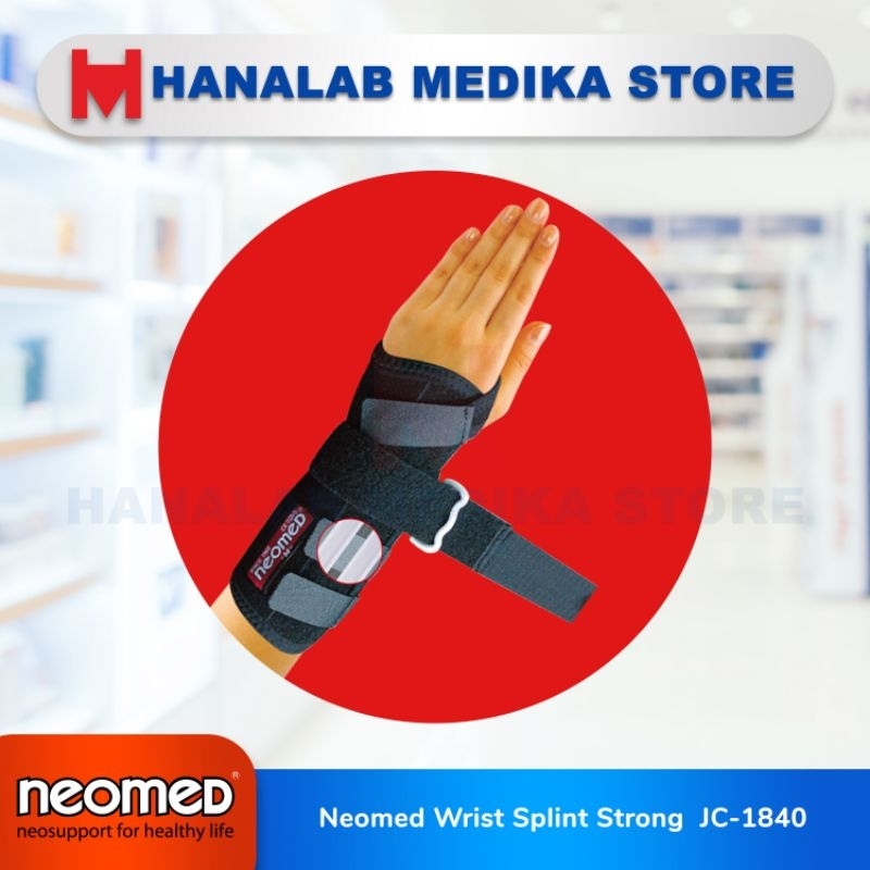 Jual Neomed Wrist Splint Strong JC-1804 (Left/Right) : | Shopee Indonesia