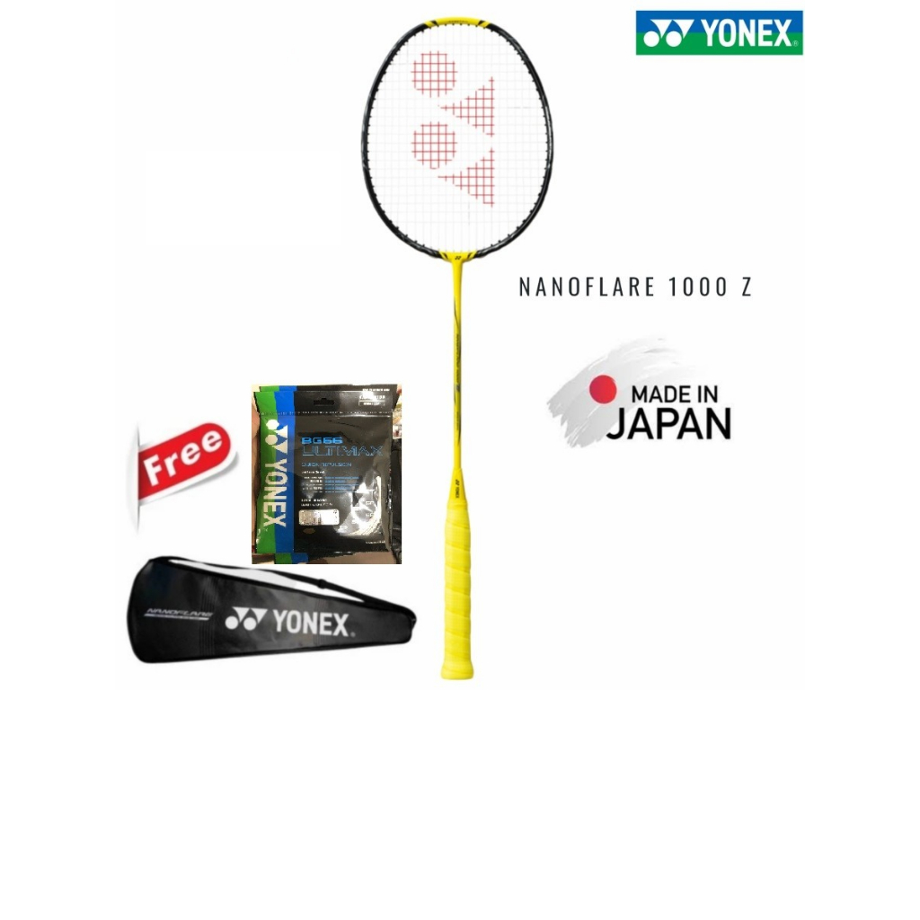 Jual Raket Badminton Yonex Nanoflare 1000Z / 1000Z Original | Shopee ...