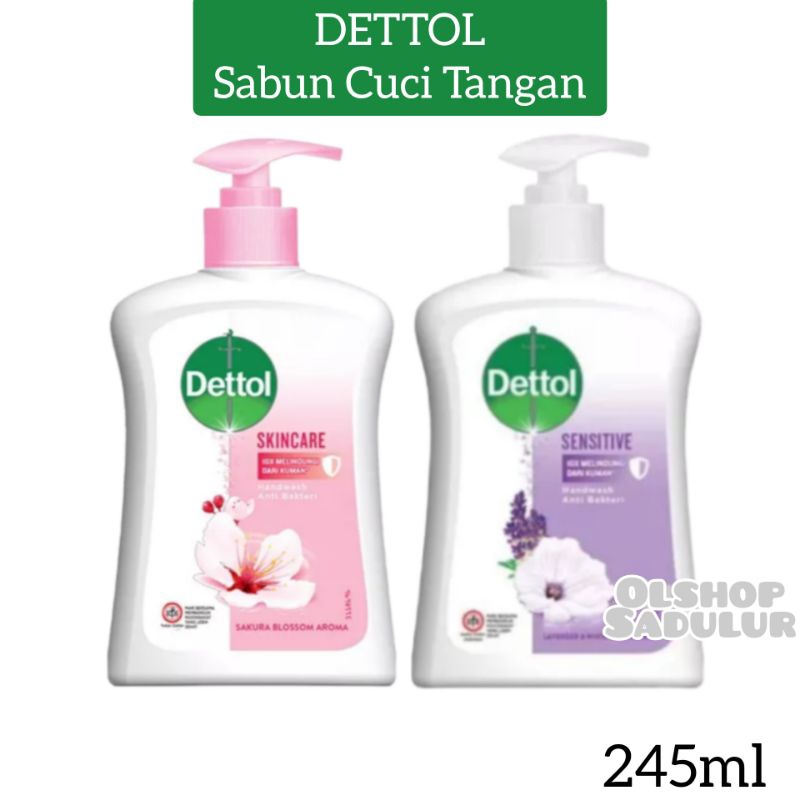 Jual Dettol Sabun Cuci Tangan Botol Pump 245ml Handwash Shopee Indonesia 