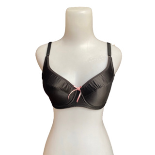 TALLY BH 9018 Bra Tanpa Kawat Busa Sedang Bahan Brokat CUP B - C Kait 4  Renda Anti Gatal