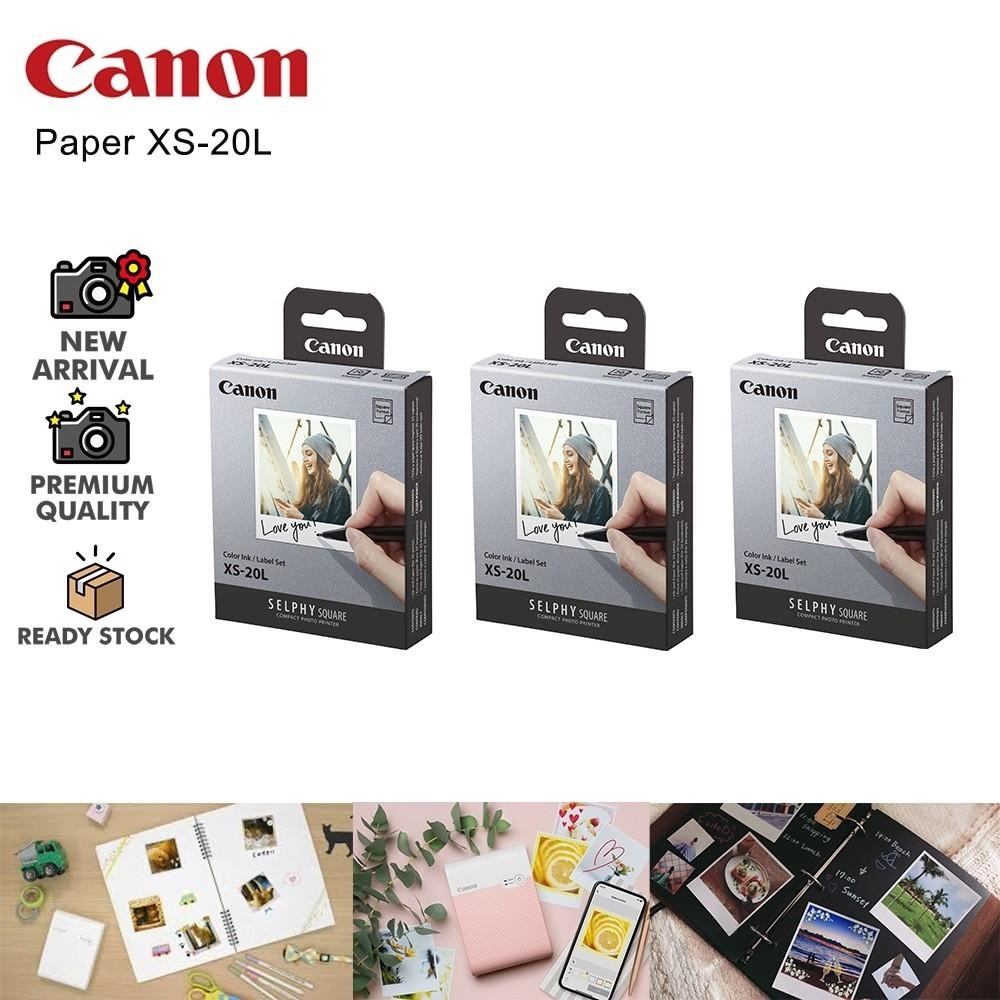 Canon SELPHY Color Ink & Label XS-20L Set (20 Sheets)