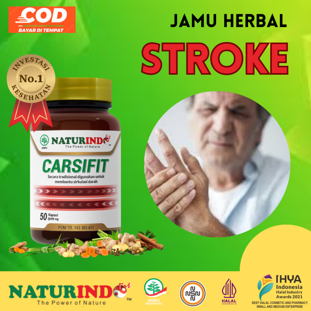 Jual Obat Stroke Paling Ampuh Mengatasi Parkinson Tremor Kapsul Herbal