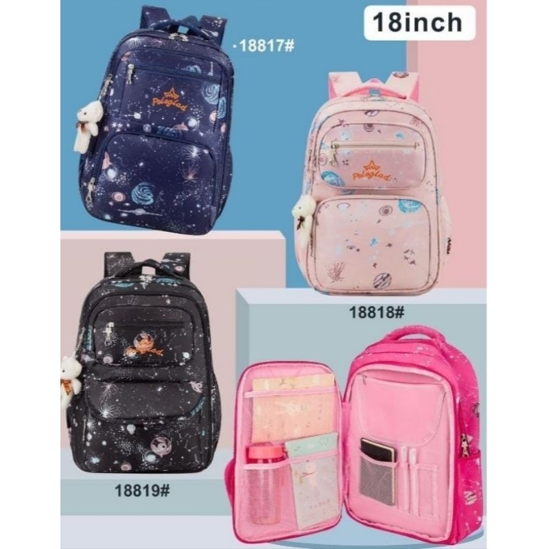 Jual Tas Sekolah Anak Perempuan Ransel Laptop Model Kulkas Korea ...