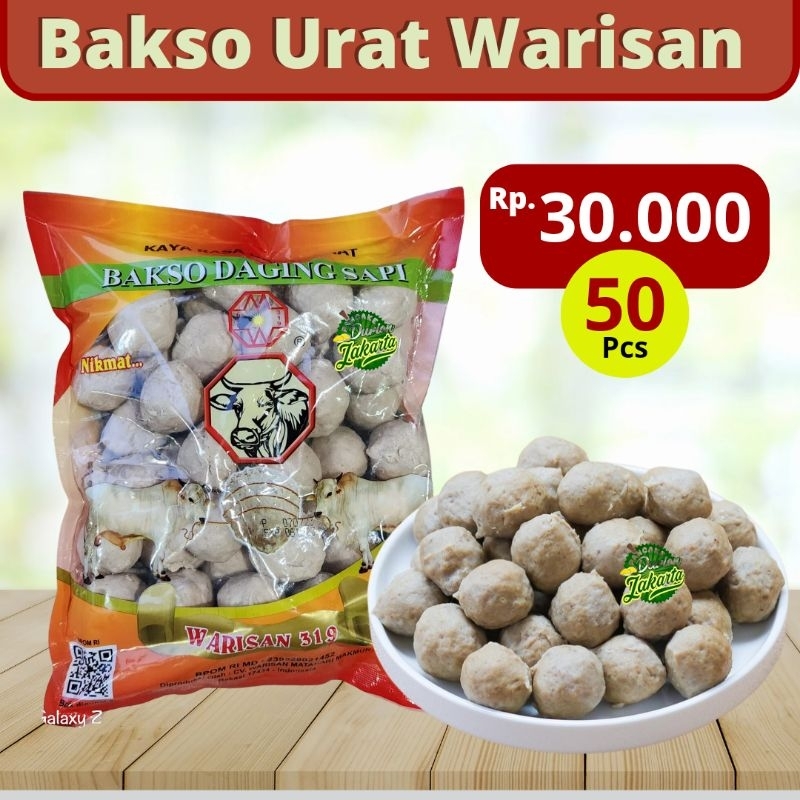 Jual Bakso Warisan Isi 50pcs Shopee Indonesia
