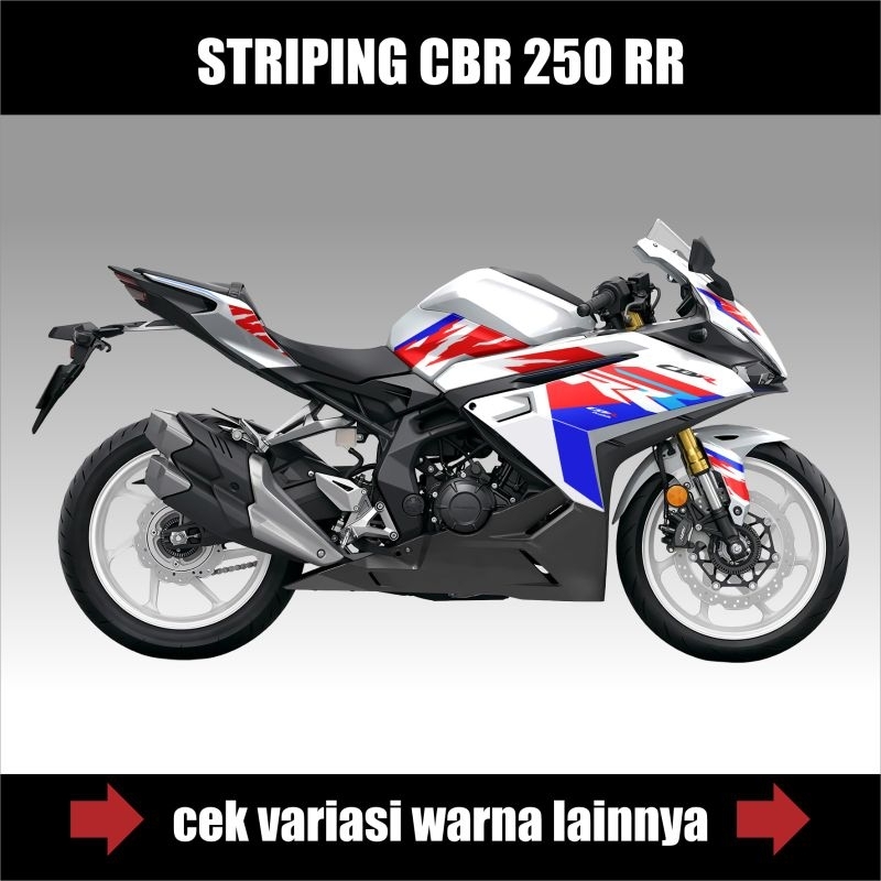 Jual Striping CBR 250RR Tri Color / Stiker Motor Honda Cbr 250 Rr ...