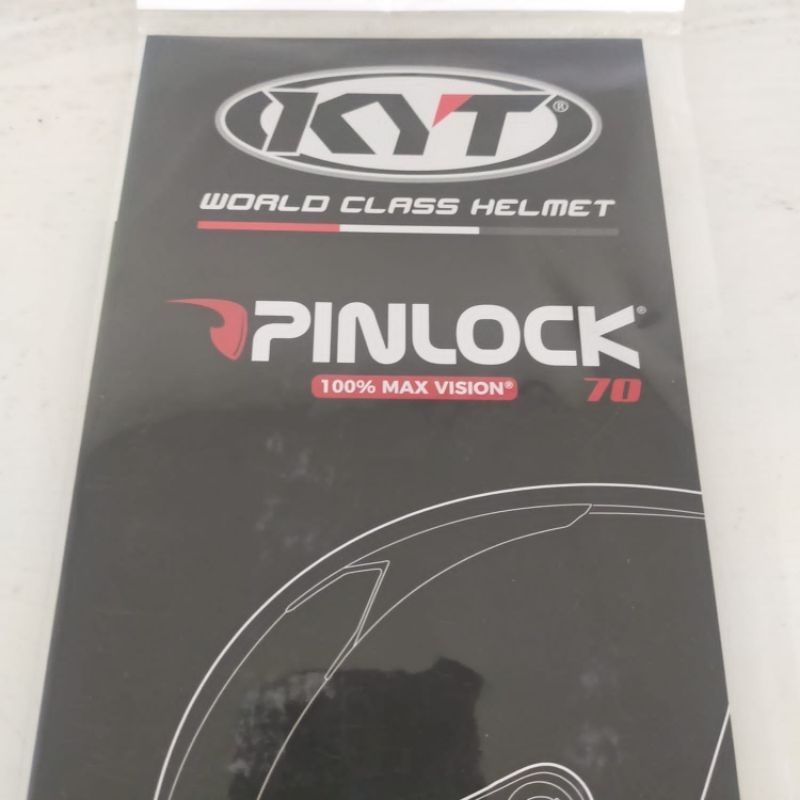 Jual Pinlock Antifog Anti embun Helm KYT TT Course, KYT Falcon, KYT NFJ ...