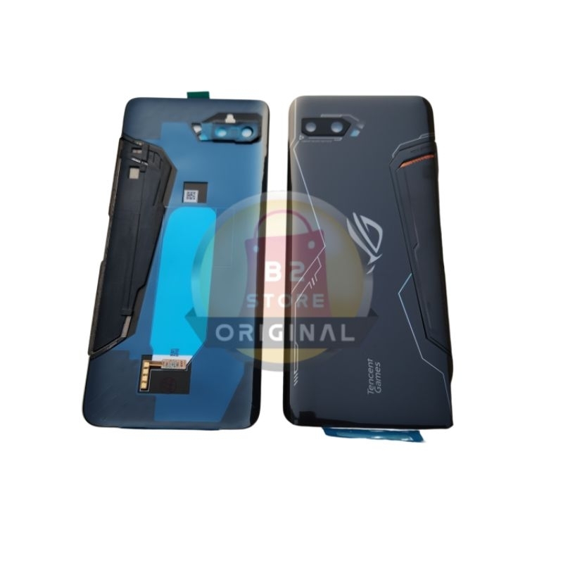 Jual Backdoor Asus Rog Phone 2 Zs660kl Tutup Belakang Baterai Backcover Back Casing Original