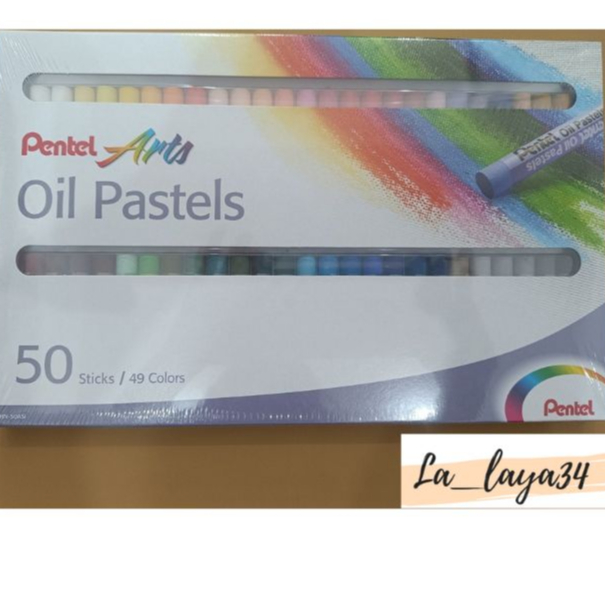 Pentel Arts Oil Pastels - 50 sticks