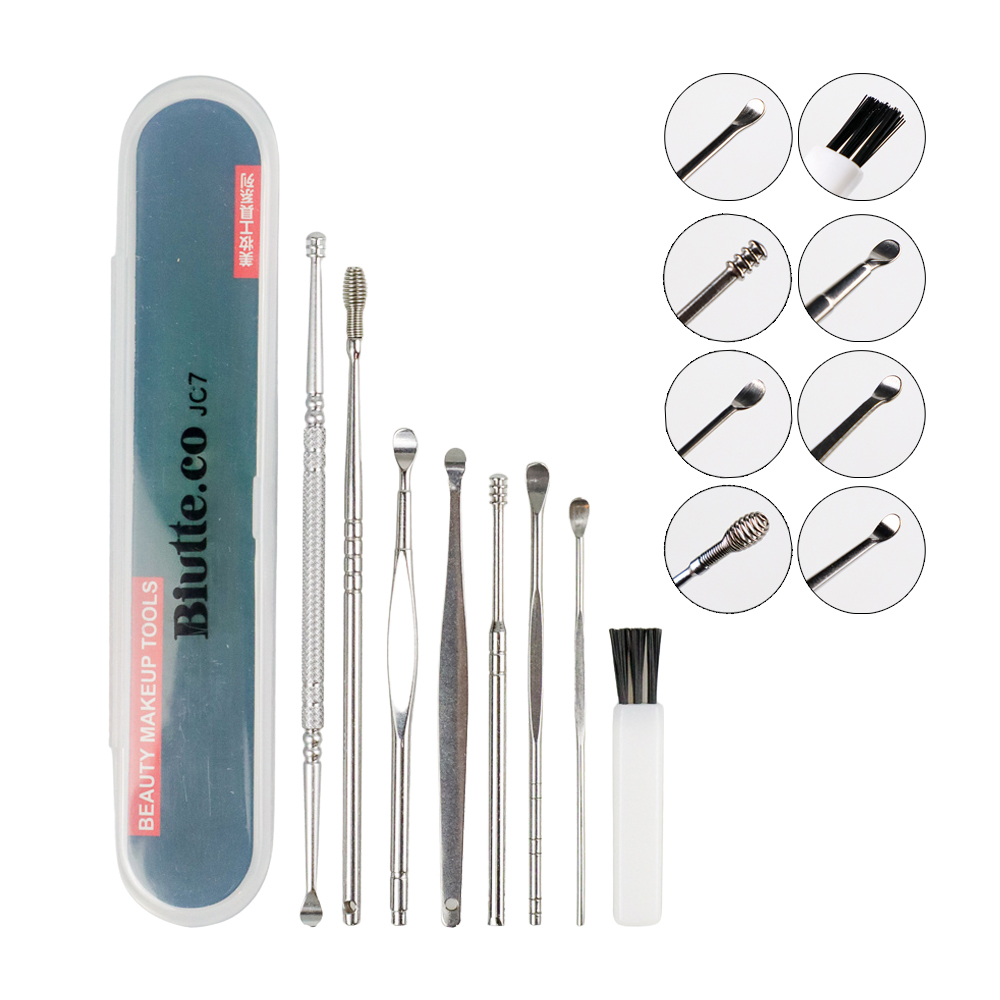 Jual Pembersih Telinga Korek Kuping Ear Wax Picker 7 PCS / Set ...