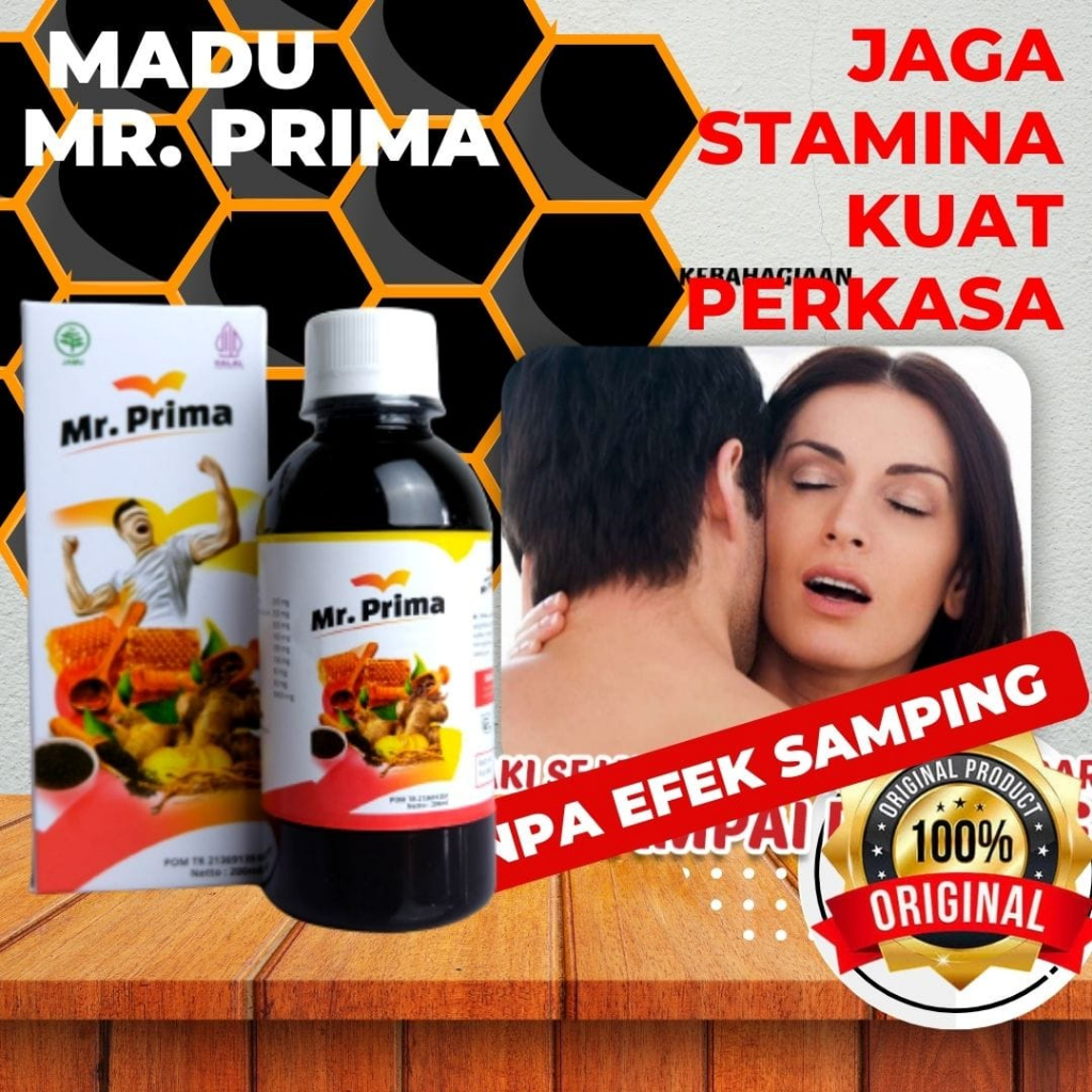 Jual Mr Prima Asli Original Madu Stamina Pria Kuat Perkasa Privasi