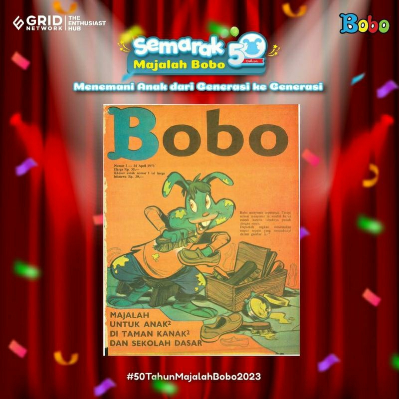 Jual MAJALAH BOBO 50 TAHUN | Shopee Indonesia