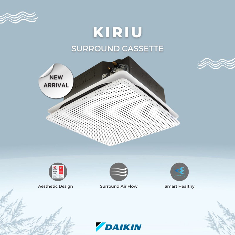 Jual AC DAIKIN CASSETTE SKYAIR INVERTER KIRIU R32 | Shopee Indonesia