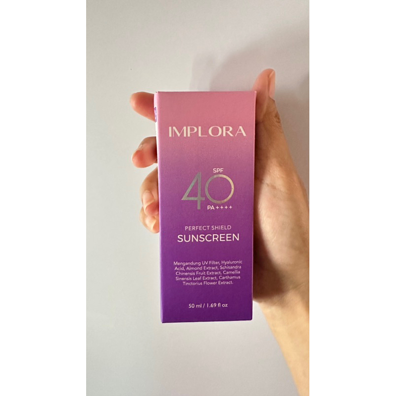 Jual IMPLORA SUNSCREEN SPF 40 PA ++++ | Shopee Indonesia