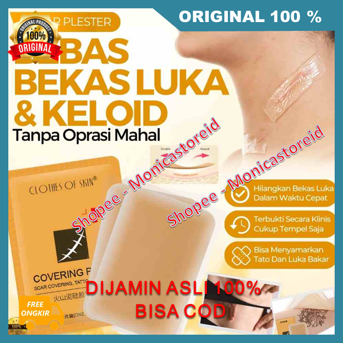 Jual Liscar Plester Penghilang Bekas Luka Solusi Bebas Bekas Luka Tato Dam Keloid Dalam 0975