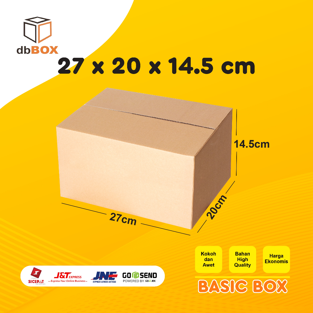 Jual BOX CCM 27x20x14.5 cm | BOX A1 | KARDUS PACKING BUKAAN ATAS BAWAH ...