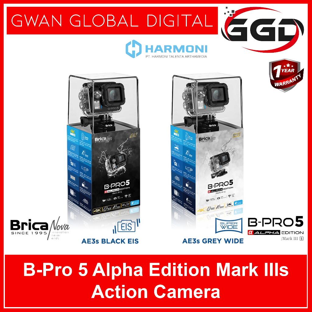 Jual Brica B-Pro 5 BPRO5 Alpha Edition 4K Mark III S AE3S EIS Wide ...