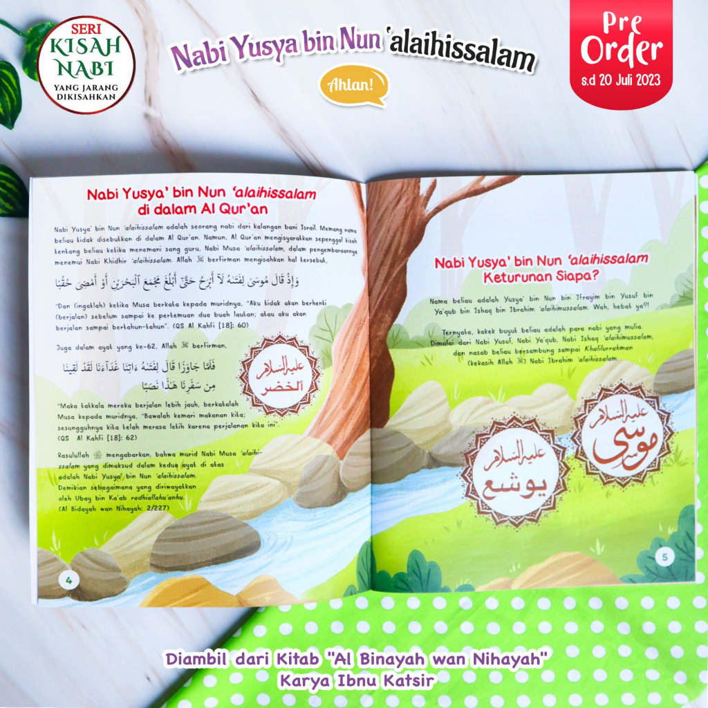 Jual (AHLAN) Kisah Nabi Yusya Alaihi Salam Ahlan Books | Shopee Indonesia