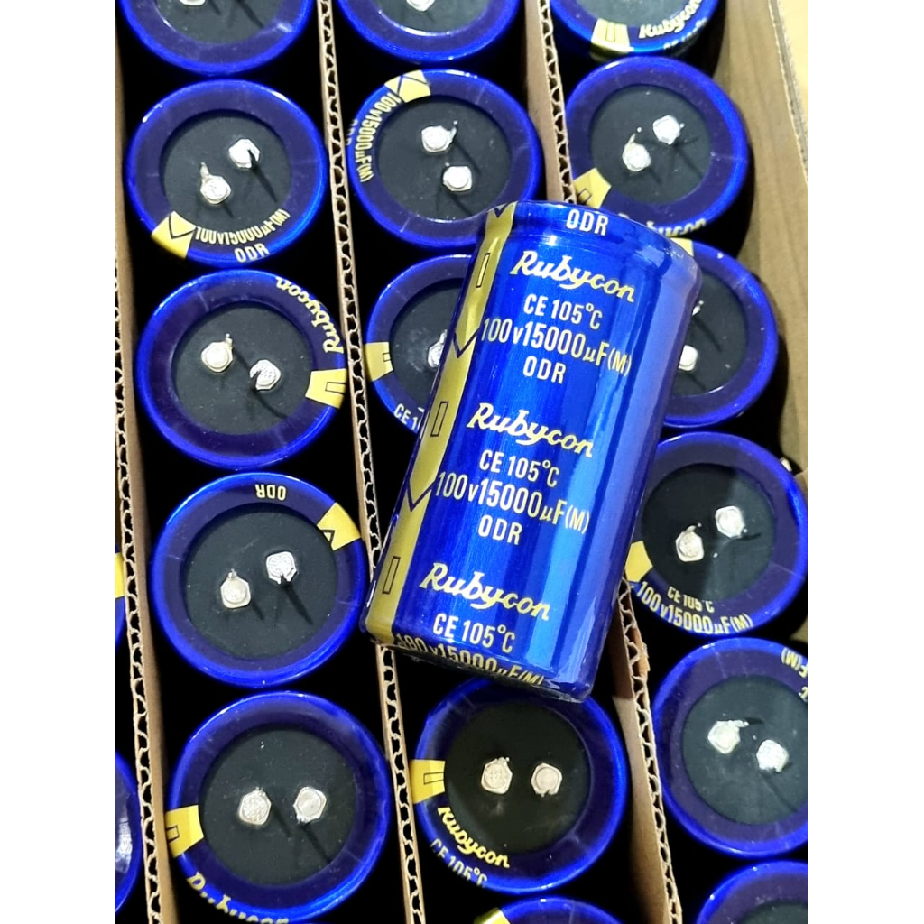 Jual RUBYCON ELCO 15000 UF 100 VOLT Grade A Elko 15000uF/100V | Shopee ...