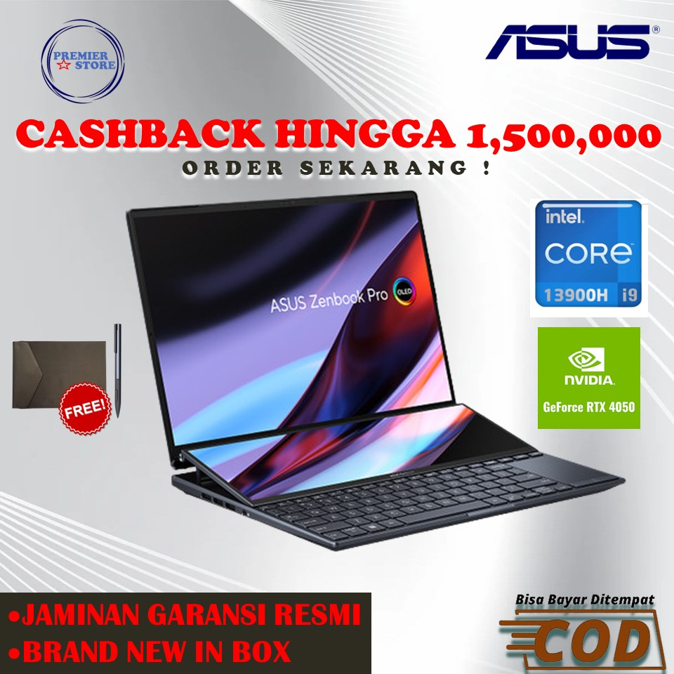 Jual Asus Zenbook Pro Duo Ux Vu I H Gb Tb Rtx Gb W