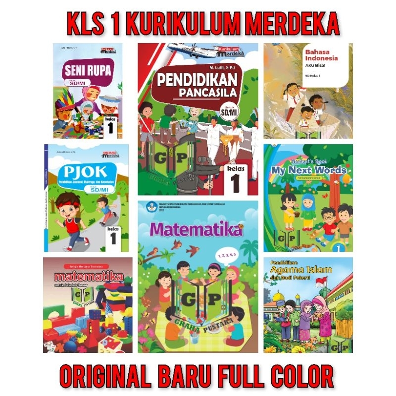 Jual Buku Paket Kelas 1 Sd Kurikulum Merdeka Sekolah Penggerak 4341