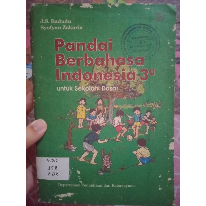 Jual Buku Pandai Berbahasa Indonesia 3a Untuk Sekolah Dasar Sd Buku