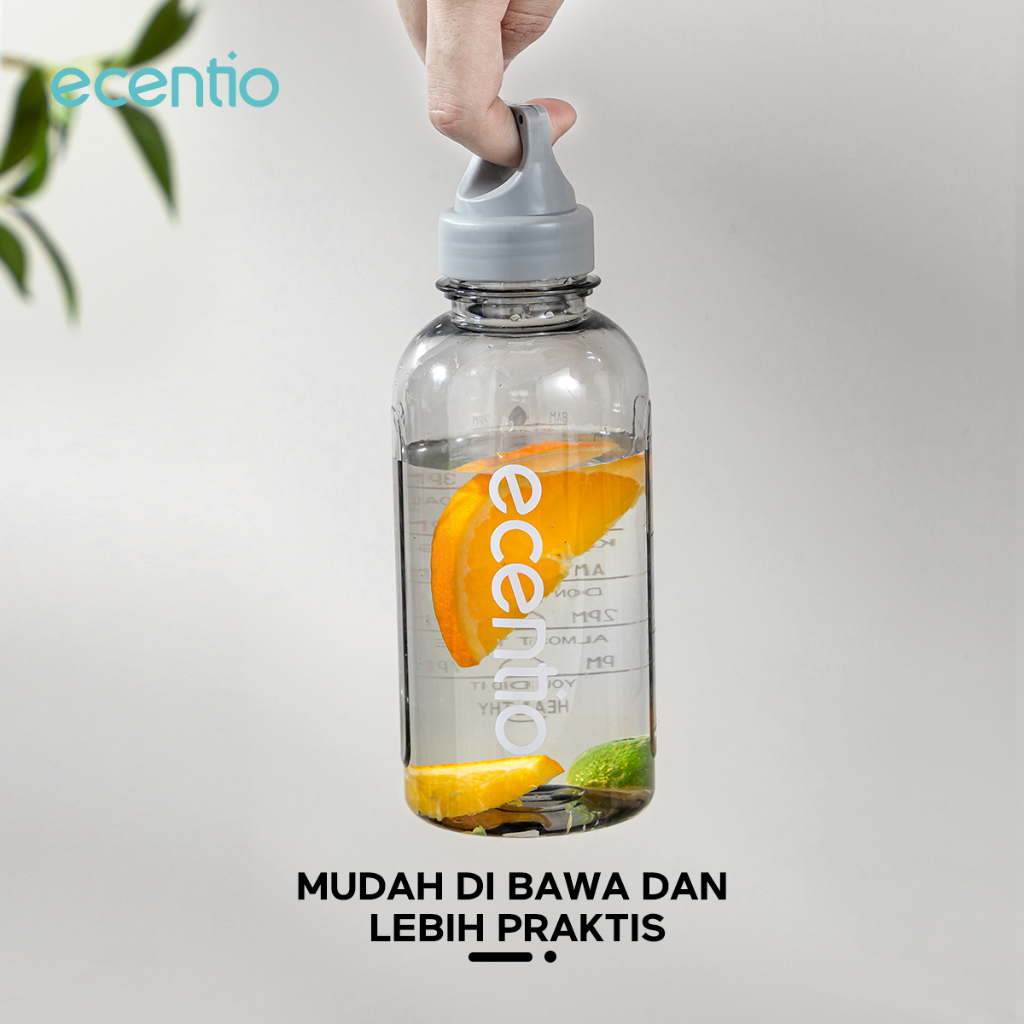 Jual 9oi ecentio botol air plastik 750/ml Botol Minum Tempat ...