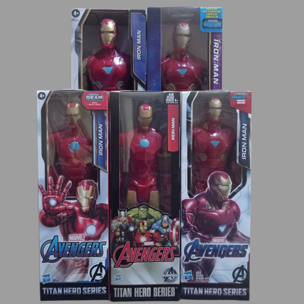Jual HASBRO Titan Hero Series Marvel Avengers IRON MAN | Shopee Indonesia