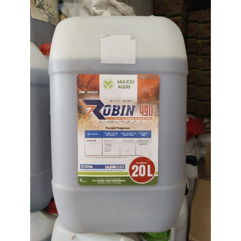 Jual Herbisida Sistemik Robin Sl Ltr Maxxi Agri Shopee Indonesia