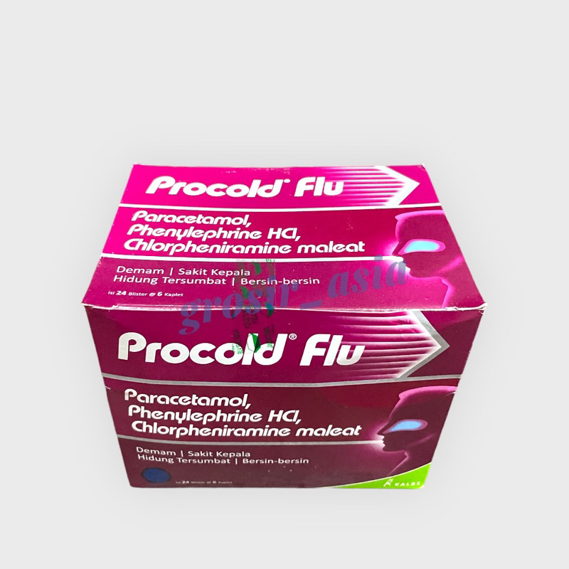 Jual Procold Flu 1 Box Isi 24 Strip | Shopee Indonesia