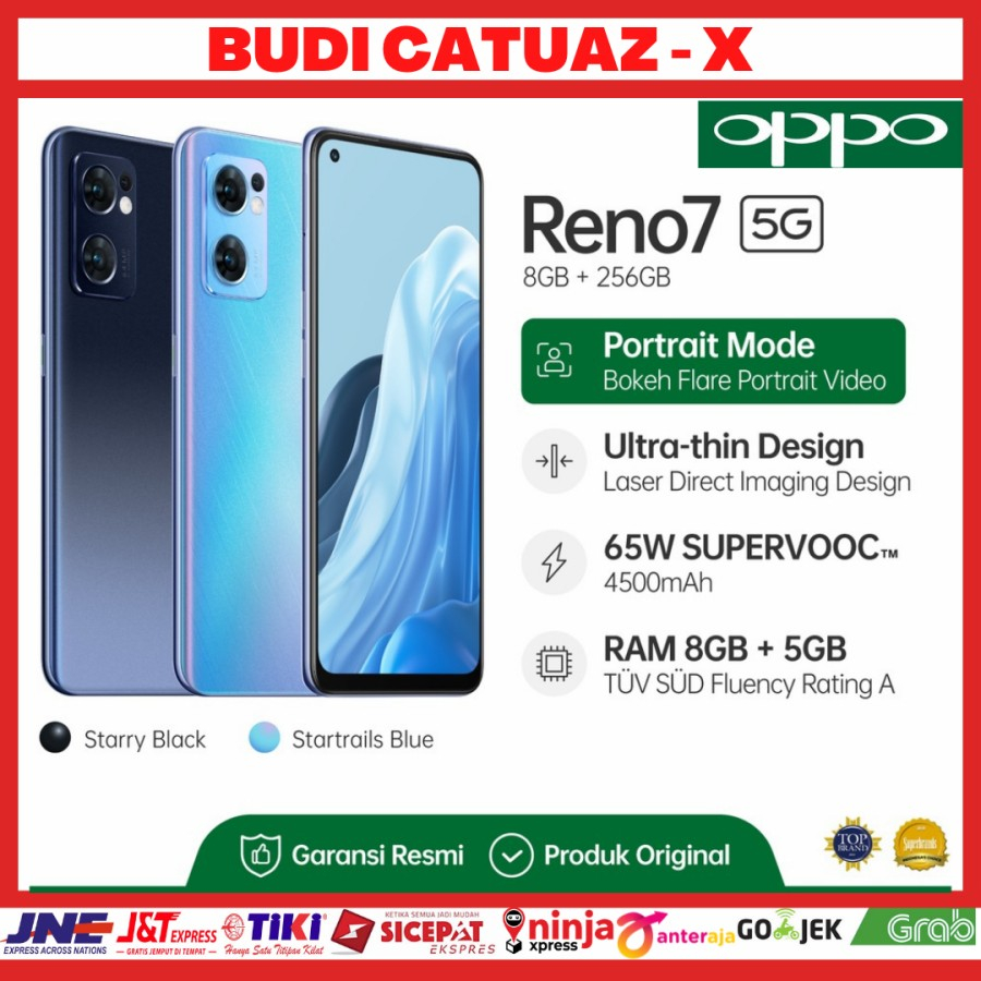 Jual OPPO RENO 7 5G -NFC- RAM 8GB - 256GB GARANSI RESMI BY OPPO ...