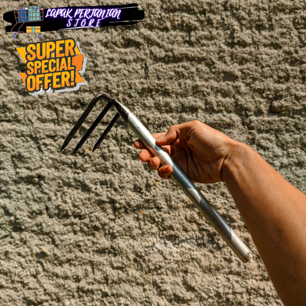 Jual Sapu Garuk Sampah Gagang Pipa Besi - Garukan Sampah Taman / Kebun ...