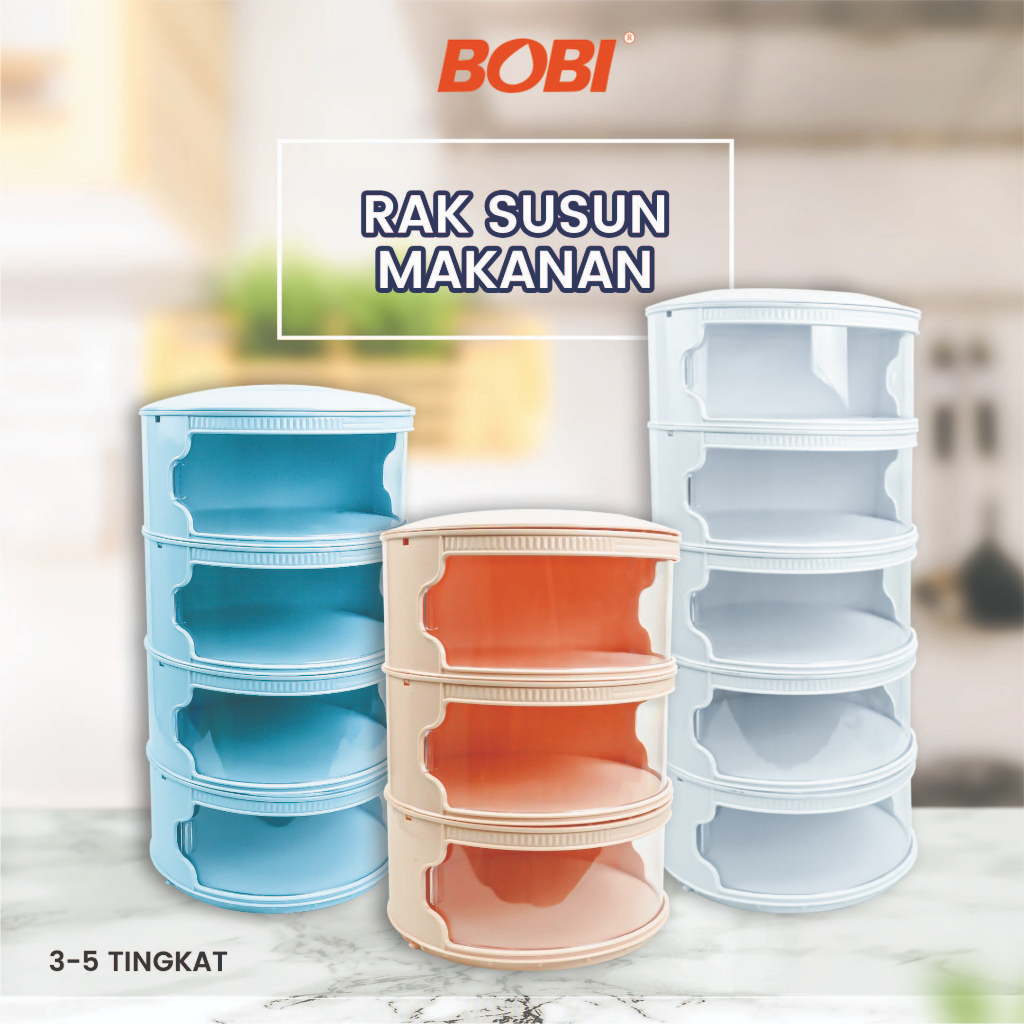 Jual Rak Susun Makanan Variasi Warna Tebaru (NEW) - Tempat Display