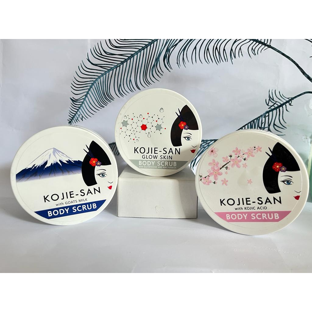 Jual Lulur Pemutih Badan Kojie san Body Scrub 250gr Shopee Indonesia