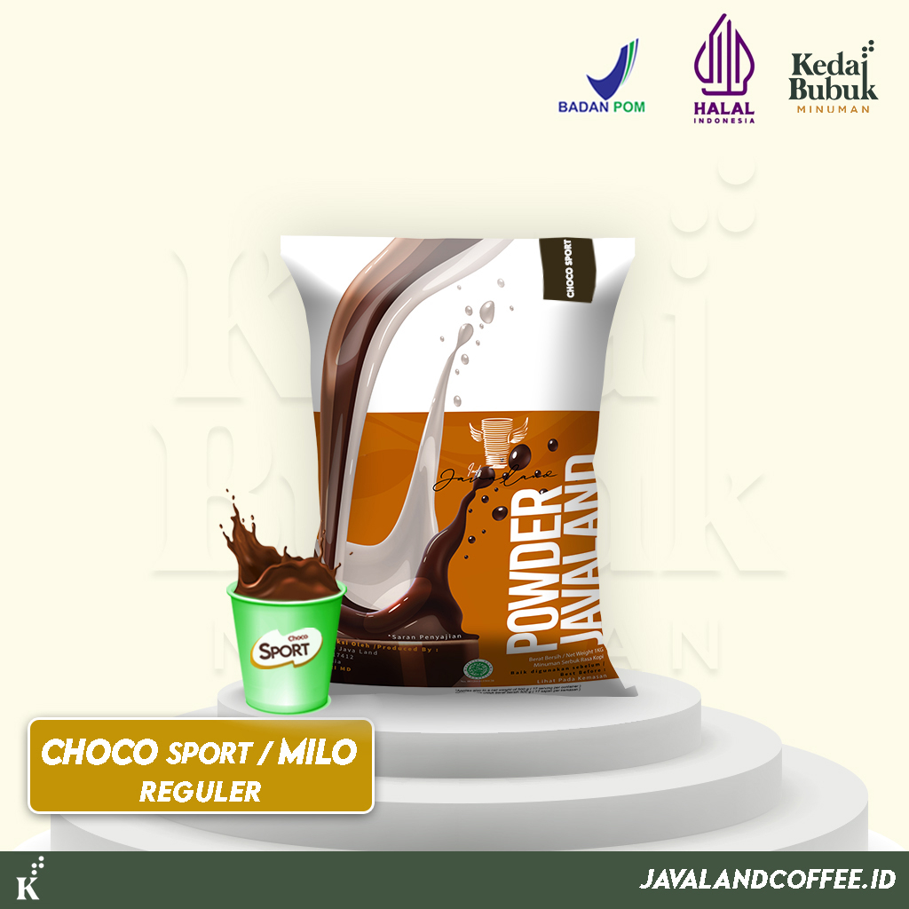 Jual Bubuk Minuman Rasa Choco Sport / Milo Plain Regular 1Kg - Javaland ...