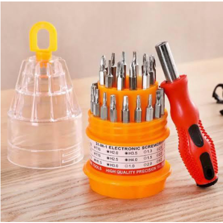 Jual Obeng Set Multi 31 in 1 MINI Lengkap Serbaguna Handphone ...