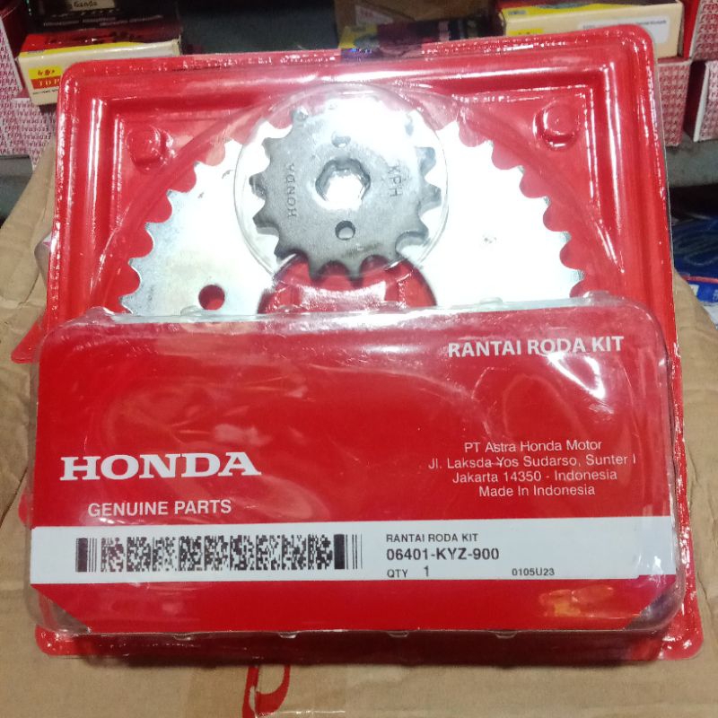 Jual Gear Set Supra X Helm In Kyz Original Ahm Shopee Indonesia