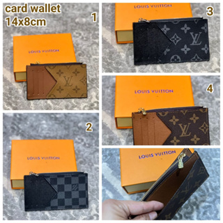 Louis Vuitton Monogram Porte cartes Card Holder Wallet Case 53lk322s