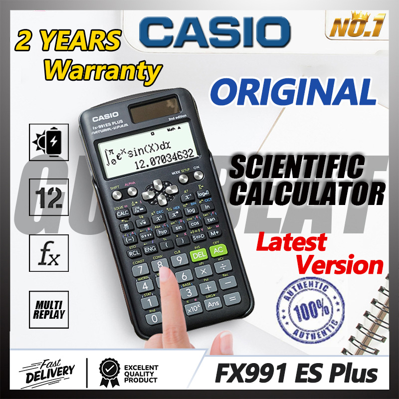 Jual Kalkulator Scientific Casio Ilmiah Fx 991ex991es Plus Kalkulator