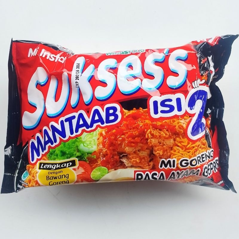 Jual Sukses S Mi Goreng Rasa Ayam Geprek Gr Isi Shopee Indonesia