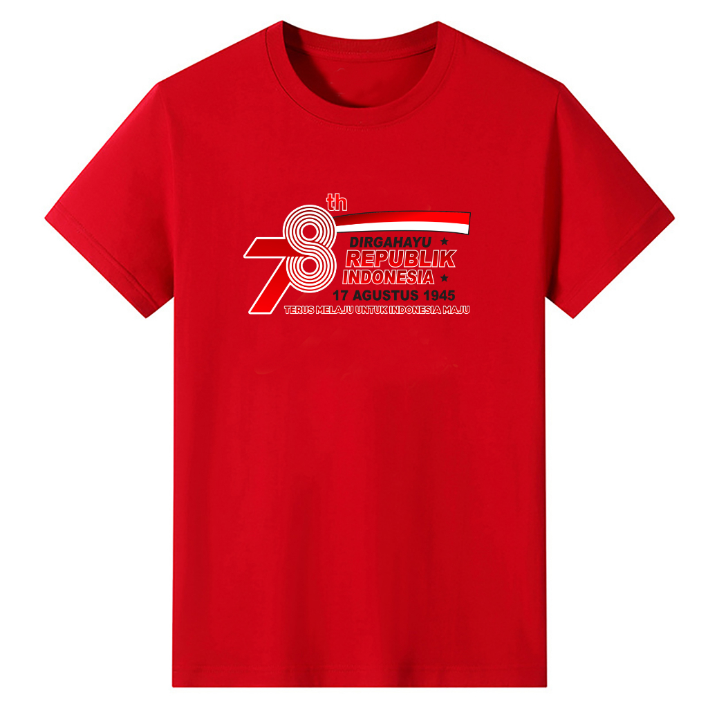 Jual Kaos 17 Agustus Dirgahayu Hut RI 79 Baju 17 Agustus Indonesia 2025
