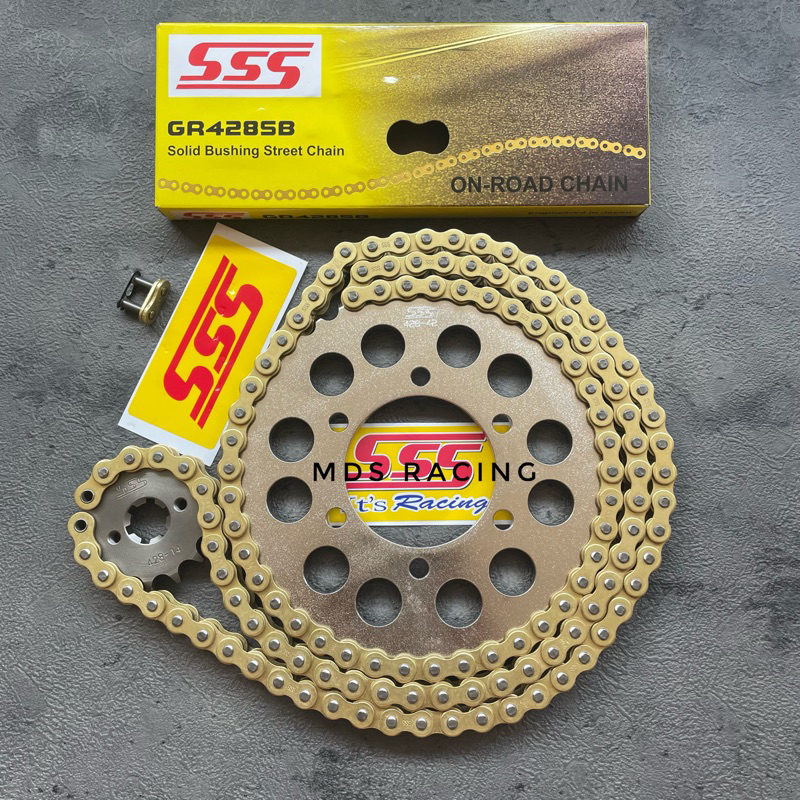 Jual Gear Set Gir Set SSS ORIGINAL 428 Vixion New NvL Vixion old