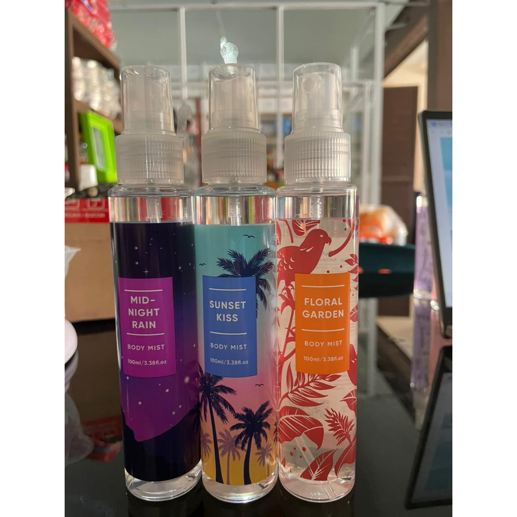 Jual Miniso official Body Mist Parfum Fragrance Mist Perfum Spray Wanita Pria 100ml Pengharum