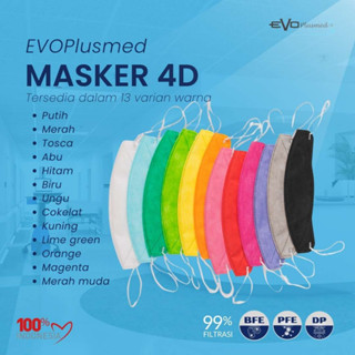 Jual Evo Plusmed Masker D Medis Berbagai Pilihan Warna Shopee Indonesia