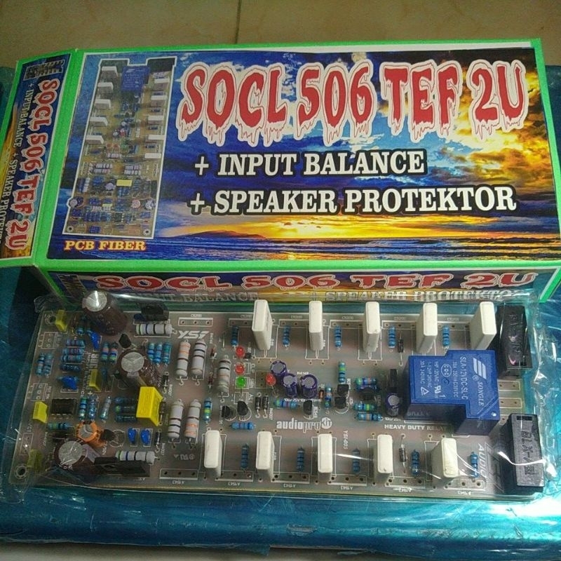 Jual driver socl 506 TEF 2U +input balance+speaker protektor | Shopee