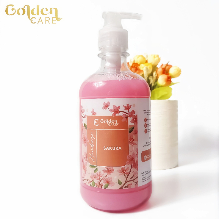 Jual Hand Soap Hand Wash Sabun Cuci Tangan Anti Bacterial Ml Golden Care Shopee Indonesia