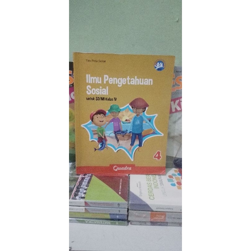 Jual Buku Ilmu Pengetahuan Sosial Kelas 4 Sd Quadra | Shopee Indonesia